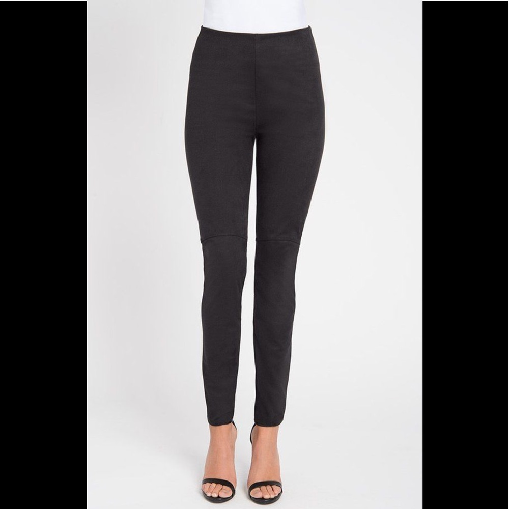 Lyssé Black Suede Leggings 💕